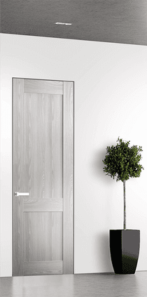 AVON 07 R RIBEIRA ASH INVISIBLE METAL FRAME BELLDINNI MODERN INTERIOR DOOR - 1