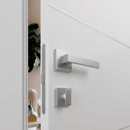 EDNA VETRO BIANCO NOBLE DOUBLE POCKET BELLDINNI MODERN INTERIOR DOOR - 3