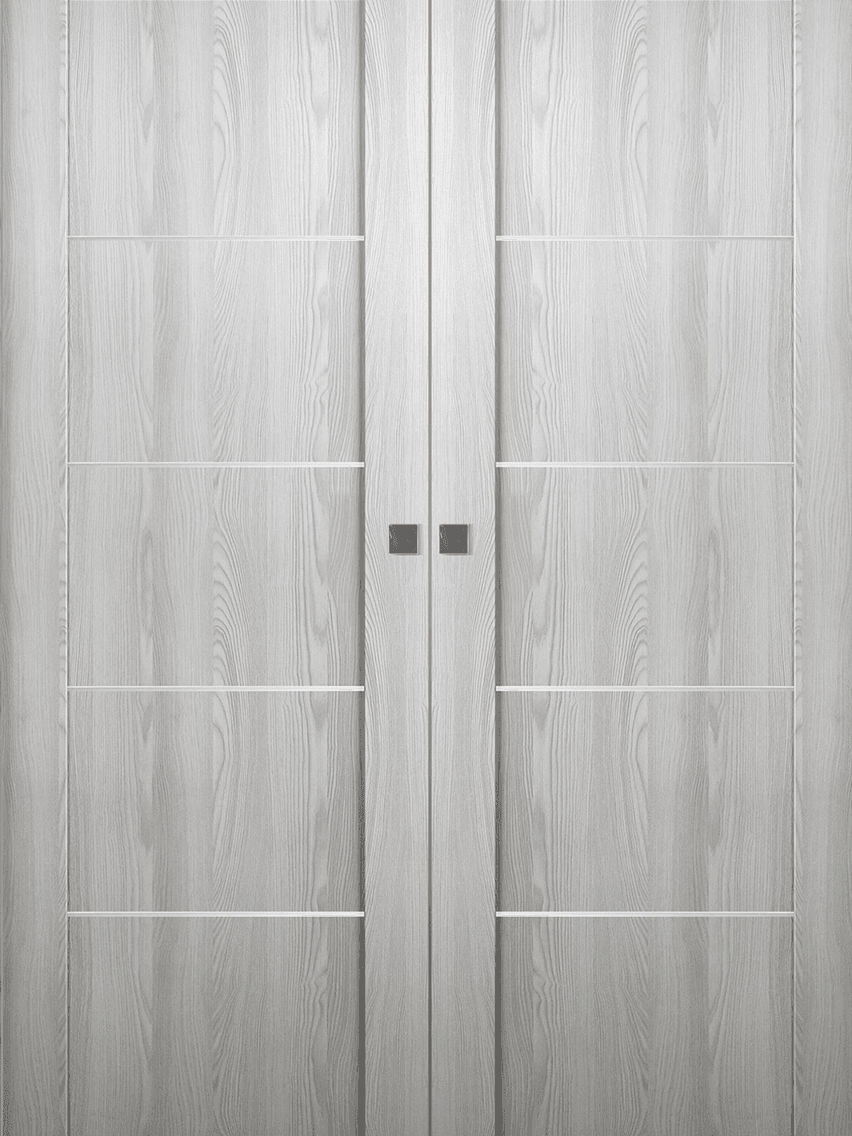 AVON 01 4H RIBEIRA ASH DOUBLE MAGIC BELLDINNI MODERN INTERIOR DOOR - 1