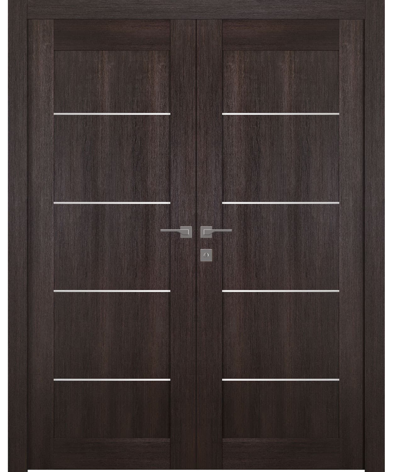 AVON 07 4H VERALINGA OAK DOUBLE BELLDINNI MODERN INTERIOR DOOR - 1
