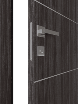 PALLADIO 2H GRAY OAK MAGIC BELLDINNI MODERN INTERIOR DOOR - 3