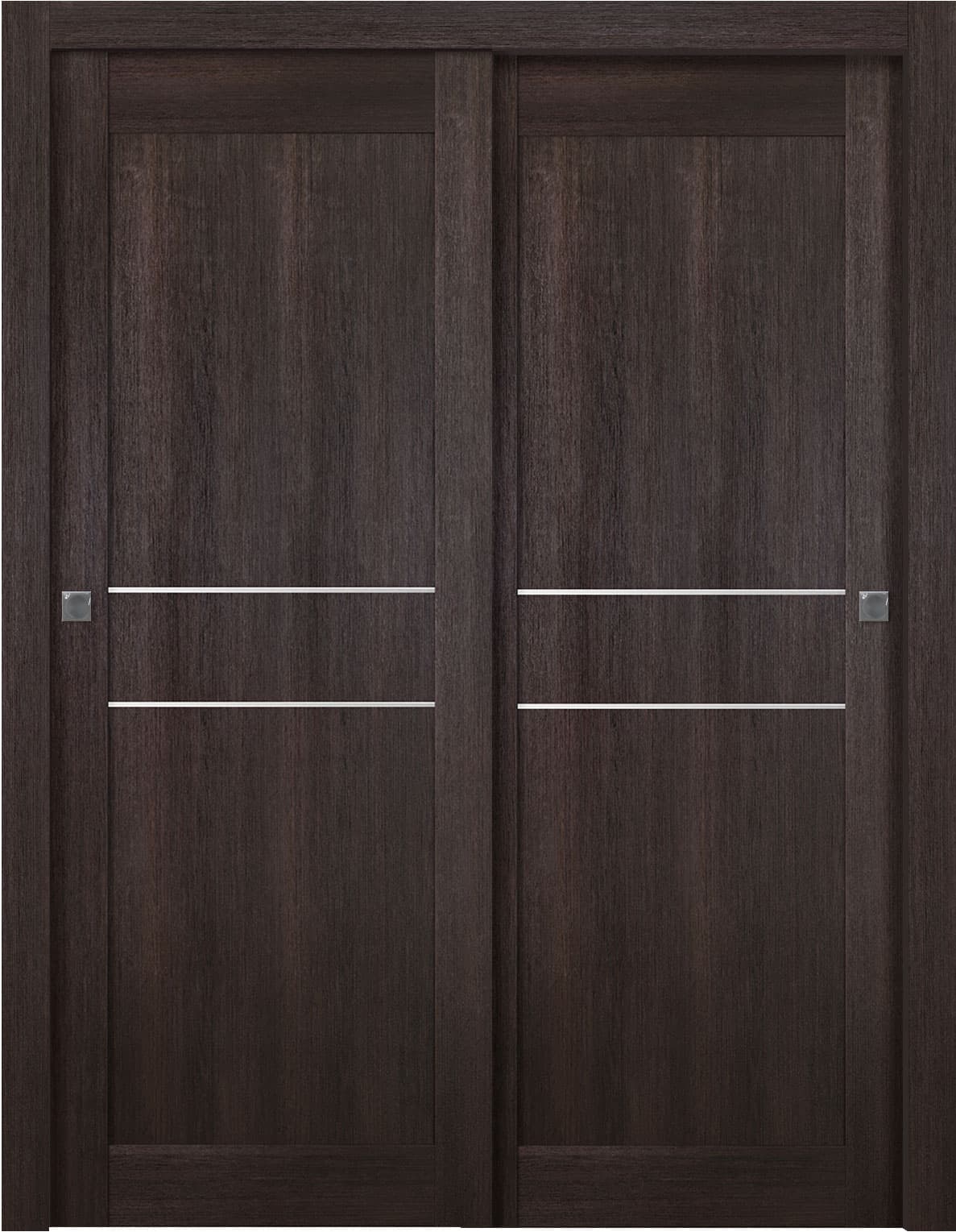 AVON 07 2HN VERALINGA OAK BYPASS BELLDINNI MODERN INTERIOR DOOR - 1