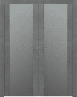 AVON 202 VETRO DARK URBAN DOUBLE BELLDINNI MODERN INTERIOR DOOR - 1