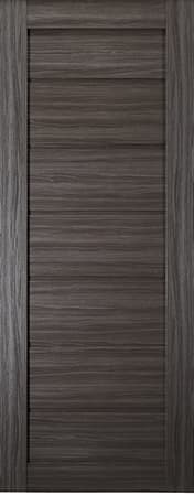 ALDA GRAY OAK SLAB BELLDINNI MODERN INTERIOR DOOR - 1