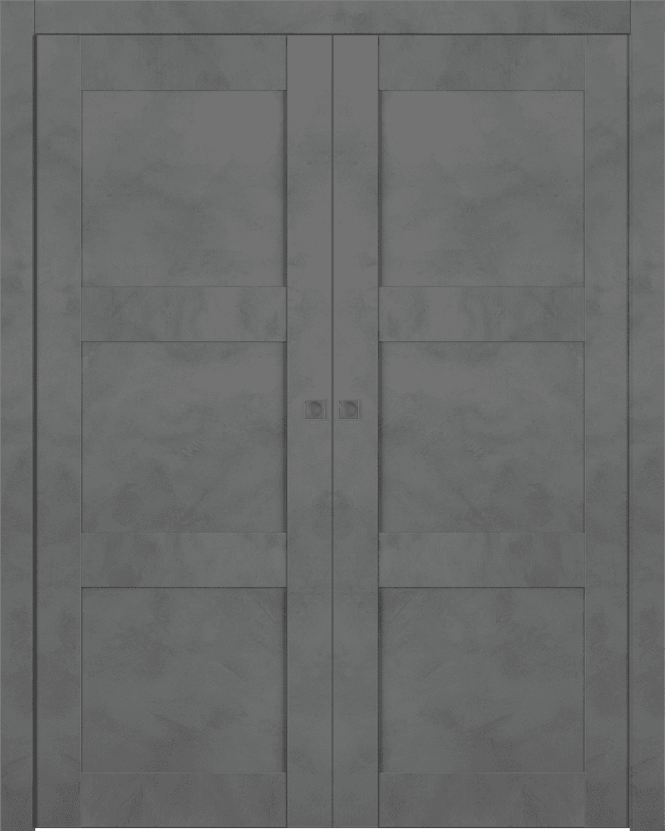 AVON 07 2RN DARK URBAN DOUBLE POCKET BELLDINNI MODERN INTERIOR DOOR - 1