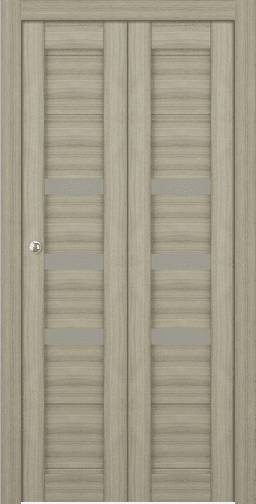 RITA VETRO SHAMBOR DOUBLE BI-FOLD BELLDINNI MODERN INTERIOR DOOR - 1