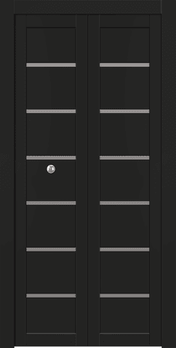 ALBA BLACK MATTE BI-FOLD BELLDINNI MODERN INTERIOR DOOR - 1