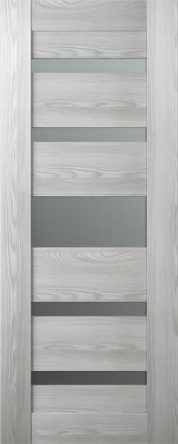 AVON 07-05 VETRO RIBEIRA ASH SLAB BELLDINNI MODERN INTERIOR DOOR - 1