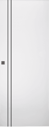 SMART PRO 2V BLACK POLAR WHITE DOUBLE MAGIC DOORS BELLDINNI MODERN INTERIOR DOOR - 1