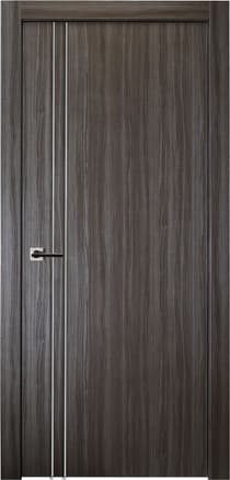 PALLADIO 2V GRAY OAK POCKET BELLDINNI MODERN INTERIOR DOOR - 1