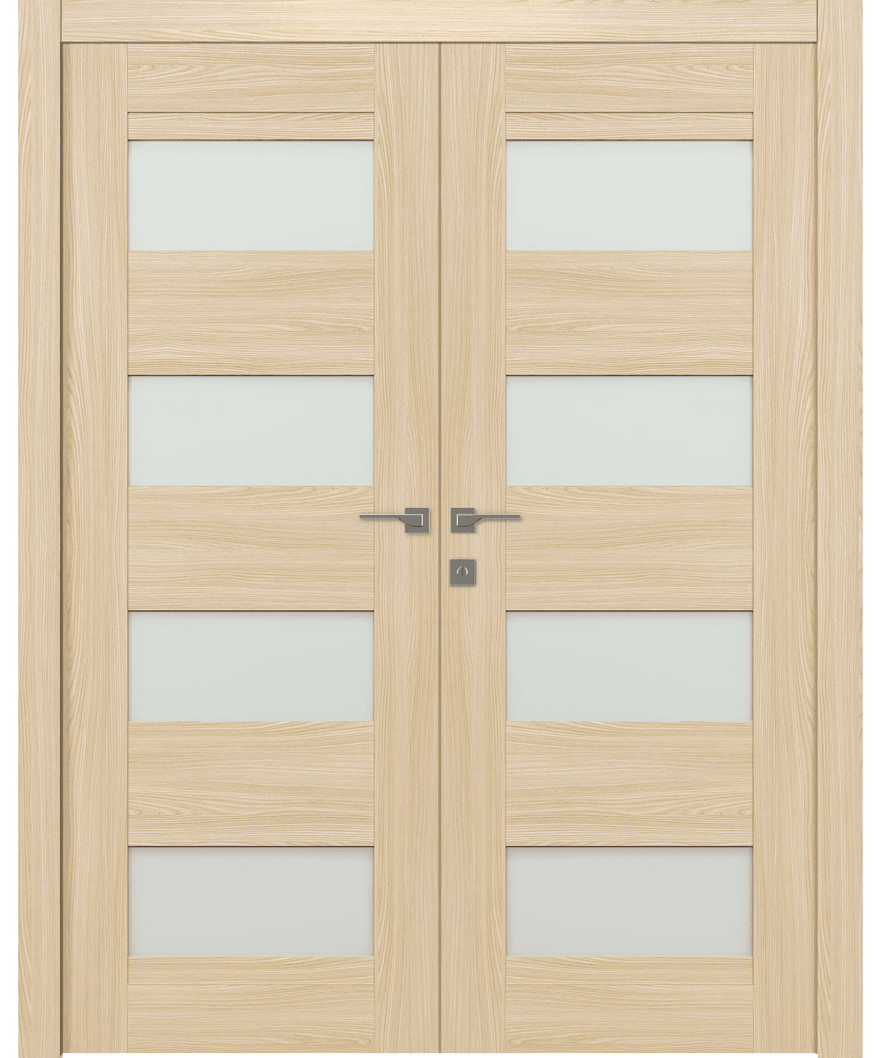 AVON 07-08 VETRO LOIRE ASH DOUBLE DOORS BELLDINNI MODERN INTERIOR DOOR