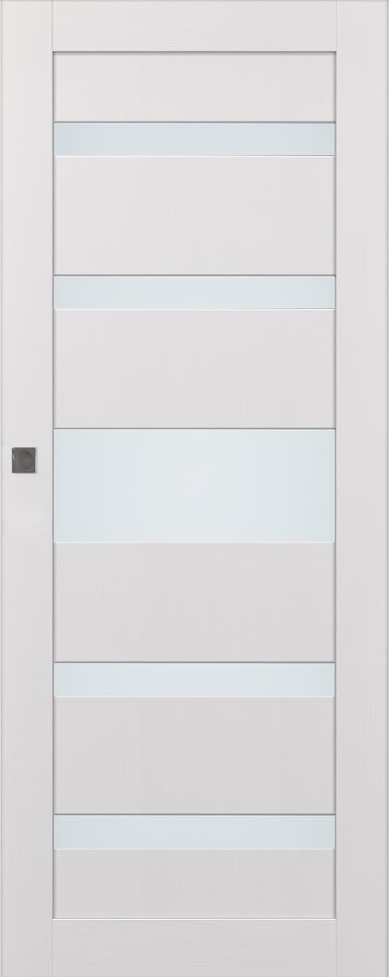 GINA VETRO BIANCO NOBLE MAGIC DOORS BELLDINNI MODERN INTERIOR DOOR - 1