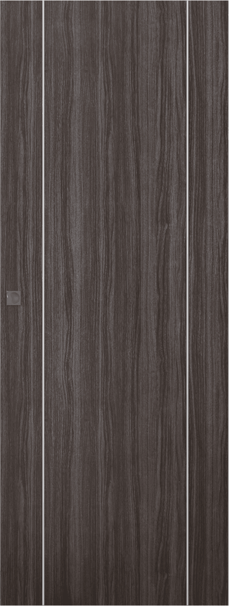 PALLADIO 2U GRAY OAK DOUBLE MAGIC BELLDINNI MODERN INTERIOR DOOR - 1