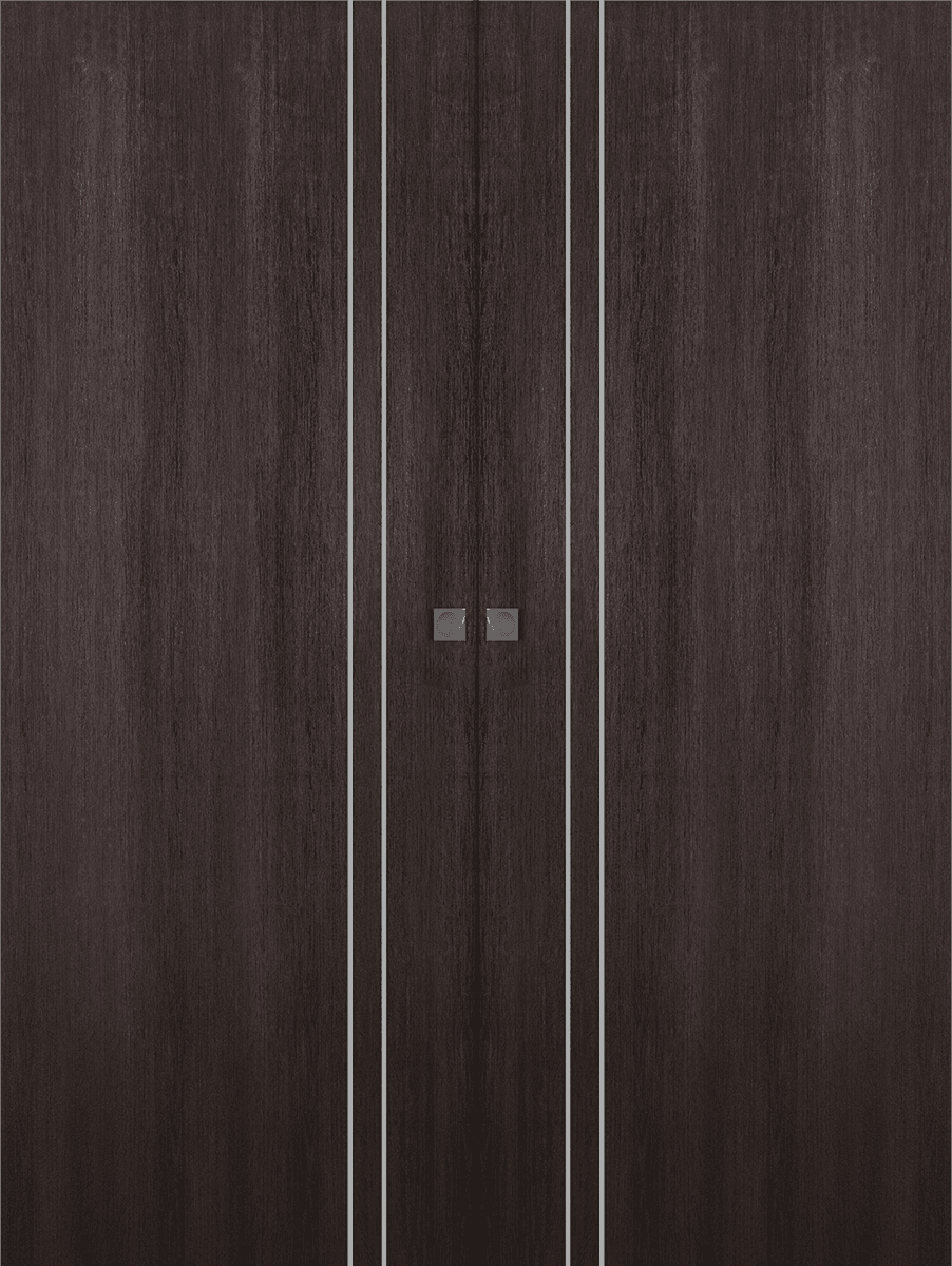 OPTIMA 2V VERALINGA OAK DOUBLE MAGIC BELLDINNI MODERN INTERIOR DOOR - 1