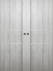 AVON 01 2H RIBEIRA ASH DOUBLE MAGIC BELLDINNI MODERN INTERIOR DOOR - 1