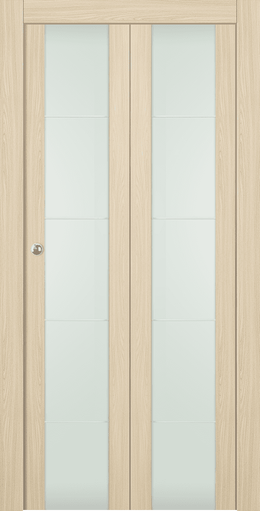 AVON 202 4H VETRO LOIRE ASH BI-FOLD DOORS BELLDINNI MODERN INTERIOR DOOR - 1