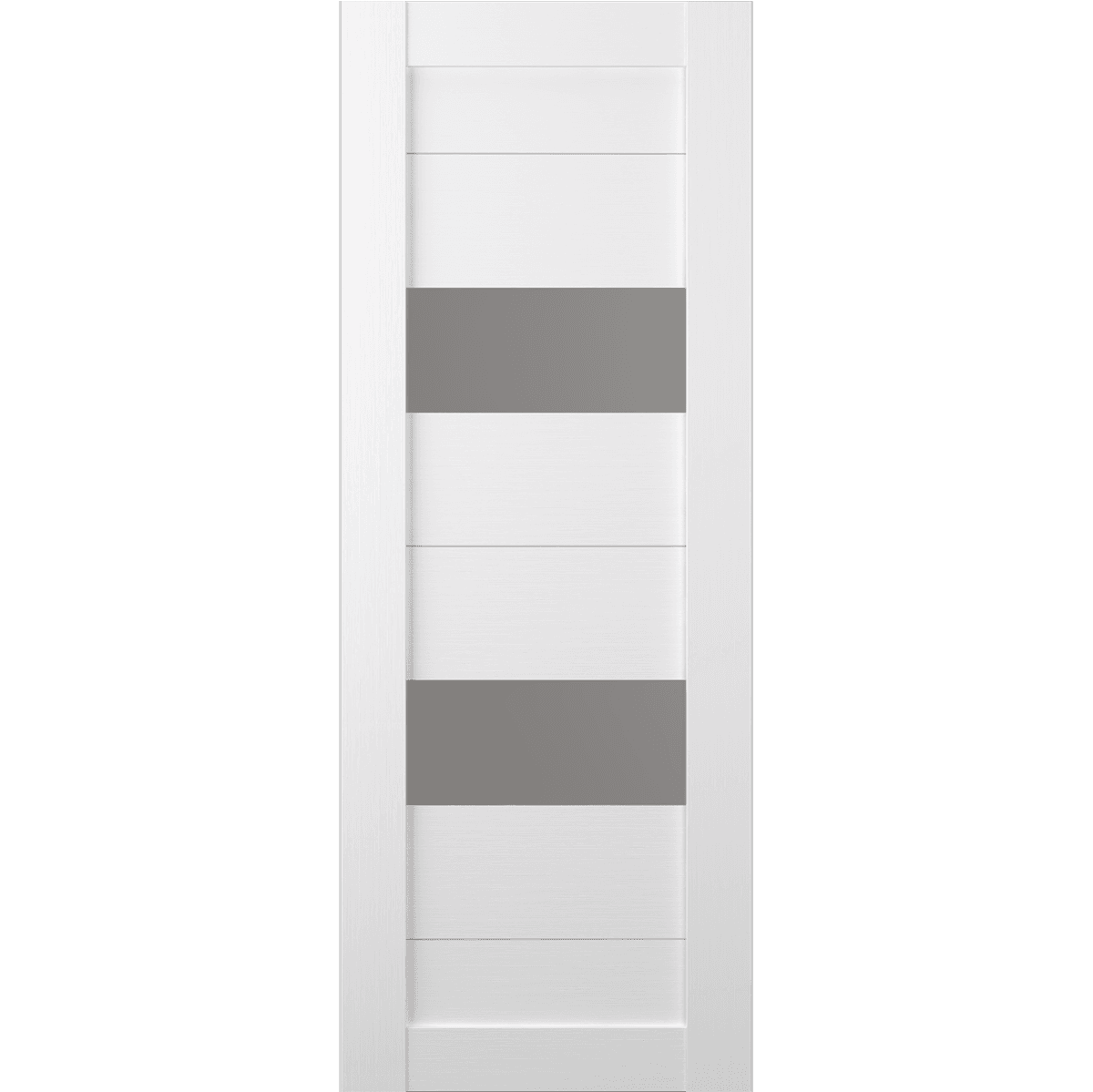 BERTA VETRO BIANCO NOBLE BARN BELLDINNI MODERN INTERIOR DOOR - 2