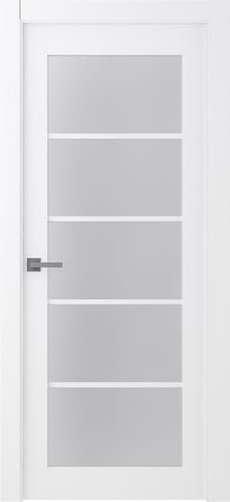 PALLADIO 5 LITE VETRO BIANCO NOBLE SWING BELLDINNI MODERN INTERIOR DOOR - 1