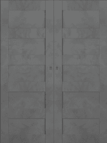 AVON 07 4R DARK URBAN DOUBLE MAGIC BELLDINNI MODERN INTERIOR DOOR - 1