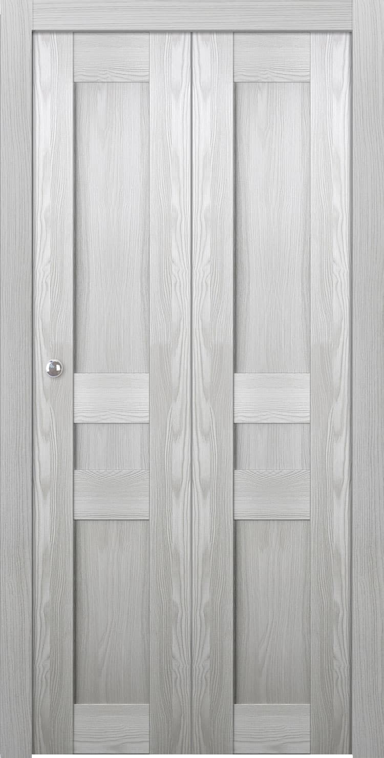 AVON 07 2R RIBEIRA ASH BI-FOLD BELLDINNI MODERN INTERIOR DOOR - 1