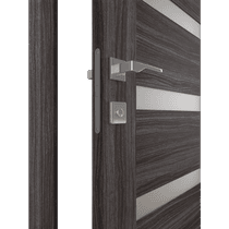 DORA VETRO GRAY OAK CLOSET BELLDINNI MODERN INTERIOR DOOR - 2