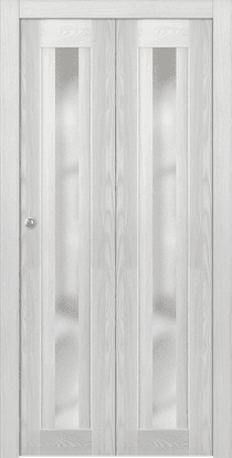 AVON 101 VETRO RIBEIRA ASH BI-FOLD DOORS BELLDINNI MODERN INTERIOR DOOR - 1