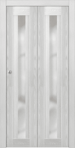 AVON 101 VETRO RIBEIRA ASH BI-FOLD DOORS BELLDINNI MODERN INTERIOR DOOR - 1