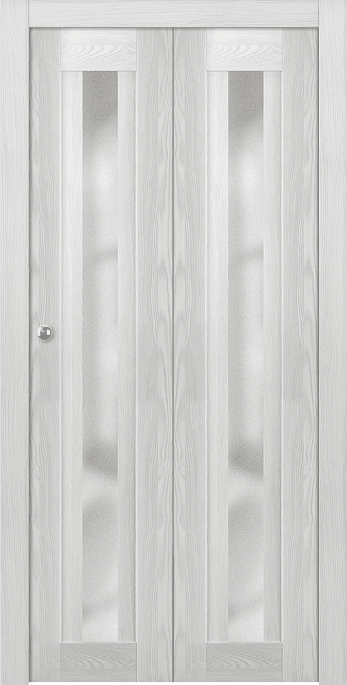 AVON 101 VETRO RIBEIRA ASH BI-FOLD DOORS BELLDINNI MODERN INTERIOR DOOR - 1