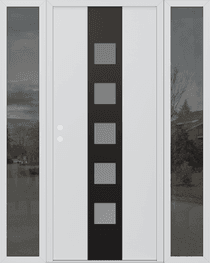 Modern Steel Front Door Diamond A13 - 3