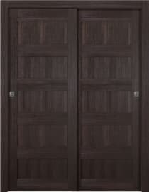 AVON 07 4R VERALINGA OAK BYPASS BELLDINNI MODERN INTERIOR DOOR - 1