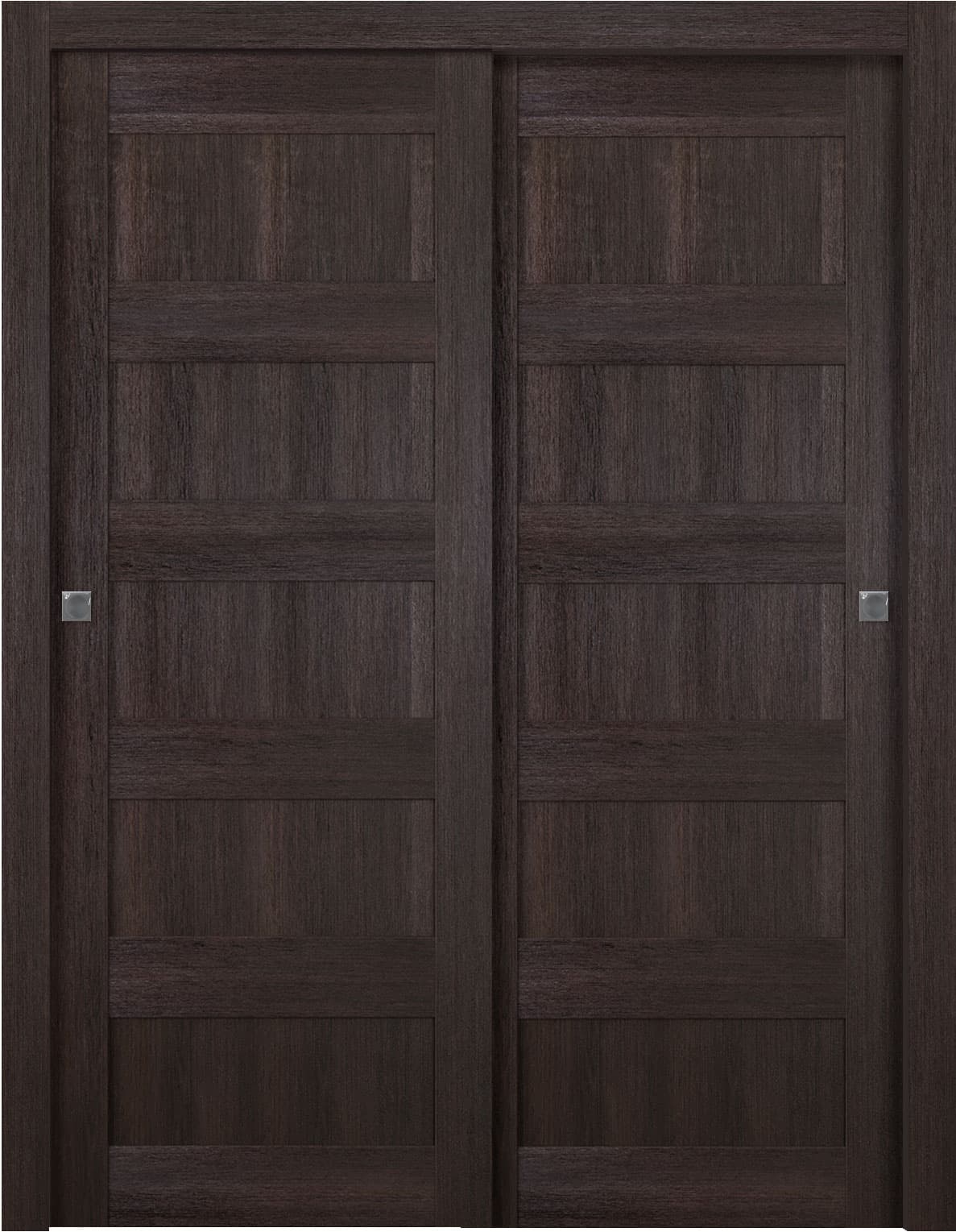 AVON 07 4R VERALINGA OAK BYPASS BELLDINNI MODERN INTERIOR DOOR - 1