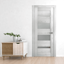 AVON 07-01 VETRO RIBEIRA ASH BI-FOLD BELLDINNI MODERN INTERIOR DOOR - 2