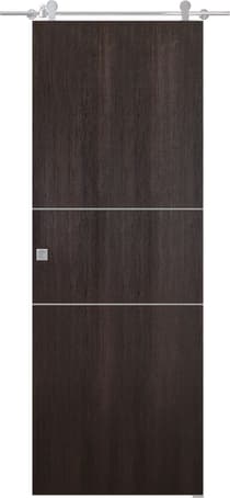 OPTIMA 2H VERALINGA OAK BARN BELLDINNI MODERN INTERIOR DOOR - 1