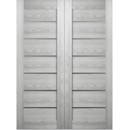 AVON 07-02 VETRO RIBEIRA ASH BYPASS BELLDINNI MODERN INTERIOR DOOR - 2