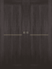 AVON 07 1H GOLD VERALINGA OAK DOUBLE MAGIC BELLDINNI MODERN INTERIOR DOOR - 1