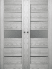 AVON 07-06 VETRO RIBEIRA ASH DOUBLE MAGIC BELLDINNI MODERN INTERIOR DOOR - 1