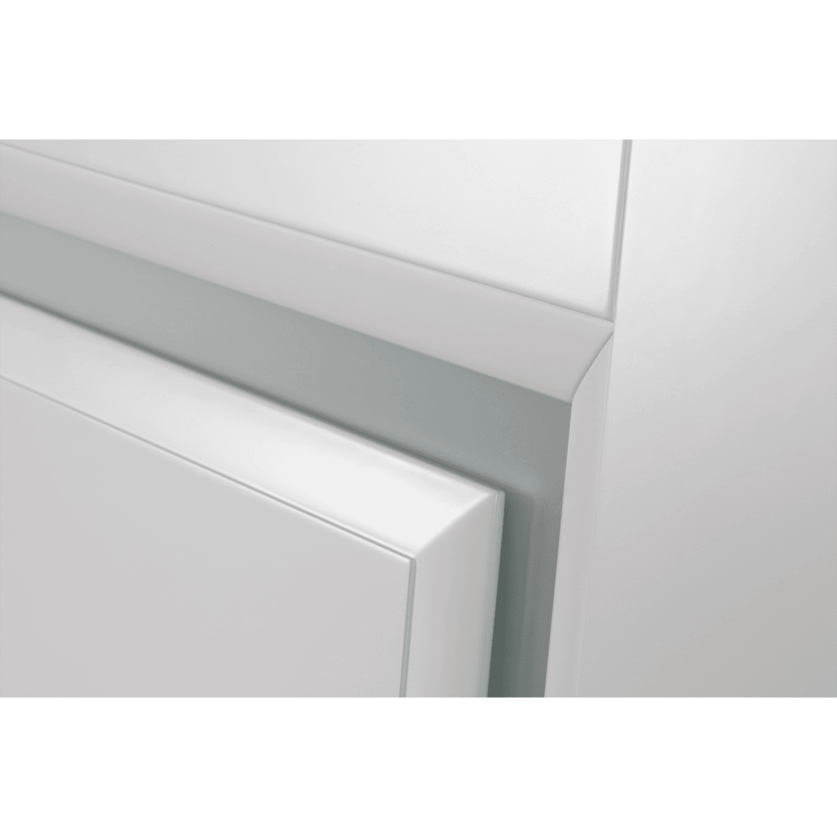 AURUM 2 VETRO POLAR WHITE CLOSET BELLDINNI MODERN INTERIOR DOOR - 7