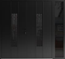 Double metal-aluminum modern exterior door Ronex 1477 - 2