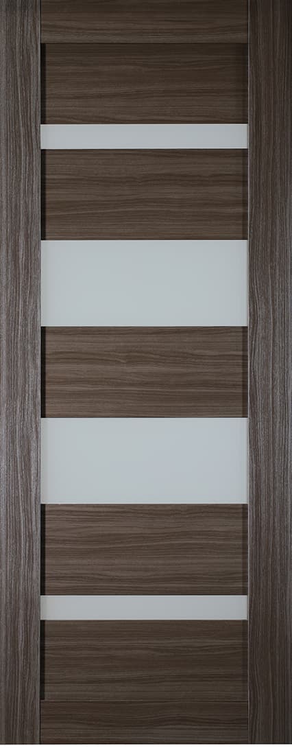 MIRELLA VETRO GRAY OAK SLAB BELLDINNI MODERN INTERIOR DOOR - 1