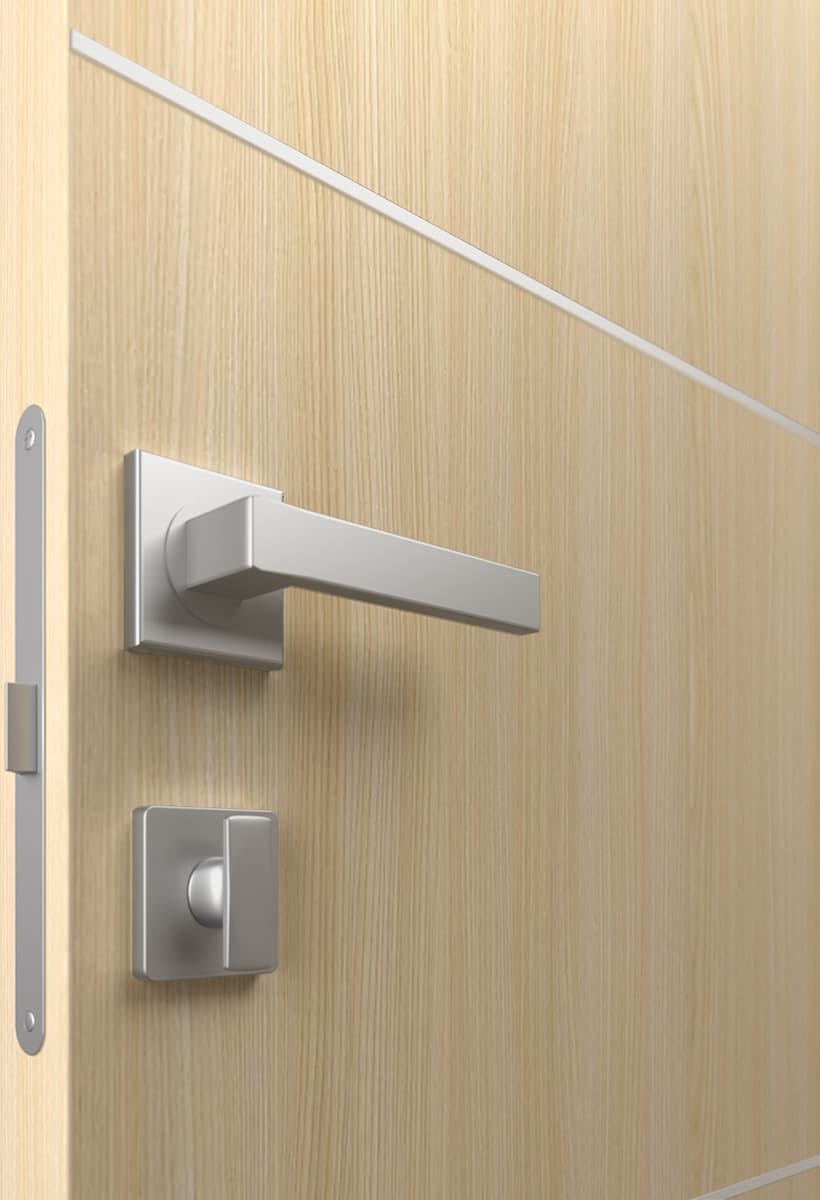 OPTIMA 2V LOIRE ASH DOUBLE INVISIBLE METAL FRAME BELLDINNI MODERN INTERIOR DOOR - 3