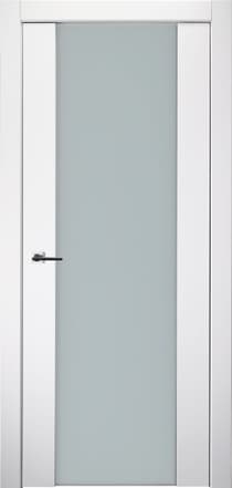 SMART PRO H3G VETRO POLAR WHITE SWING BELLDINNI MODERN INTERIOR DOOR - 1