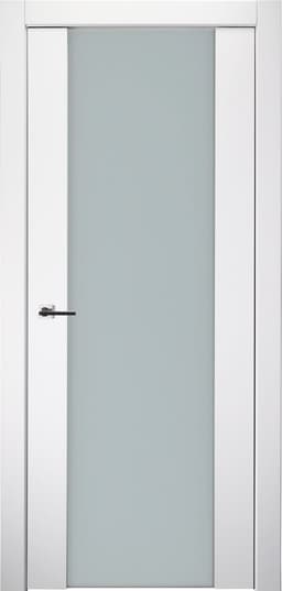 SMART PRO H3G VETRO POLAR WHITE SWING BELLDINNI MODERN INTERIOR DOOR - 1