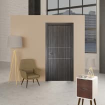 PALLADIO 2H GRAY OAK BARN BELLDINNI MODERN INTERIOR DOOR - 2
