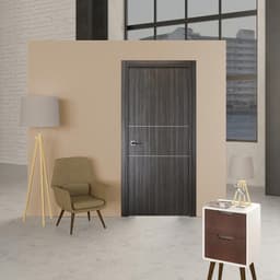 PALLADIO 2H GRAY OAK BARN BELLDINNI MODERN INTERIOR DOOR - 2