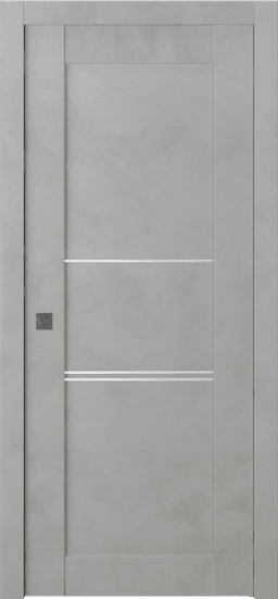 AVON 07 3H LIGHT URBAN POCKET BELLDINNI MODERN INTERIOR DOOR - 1