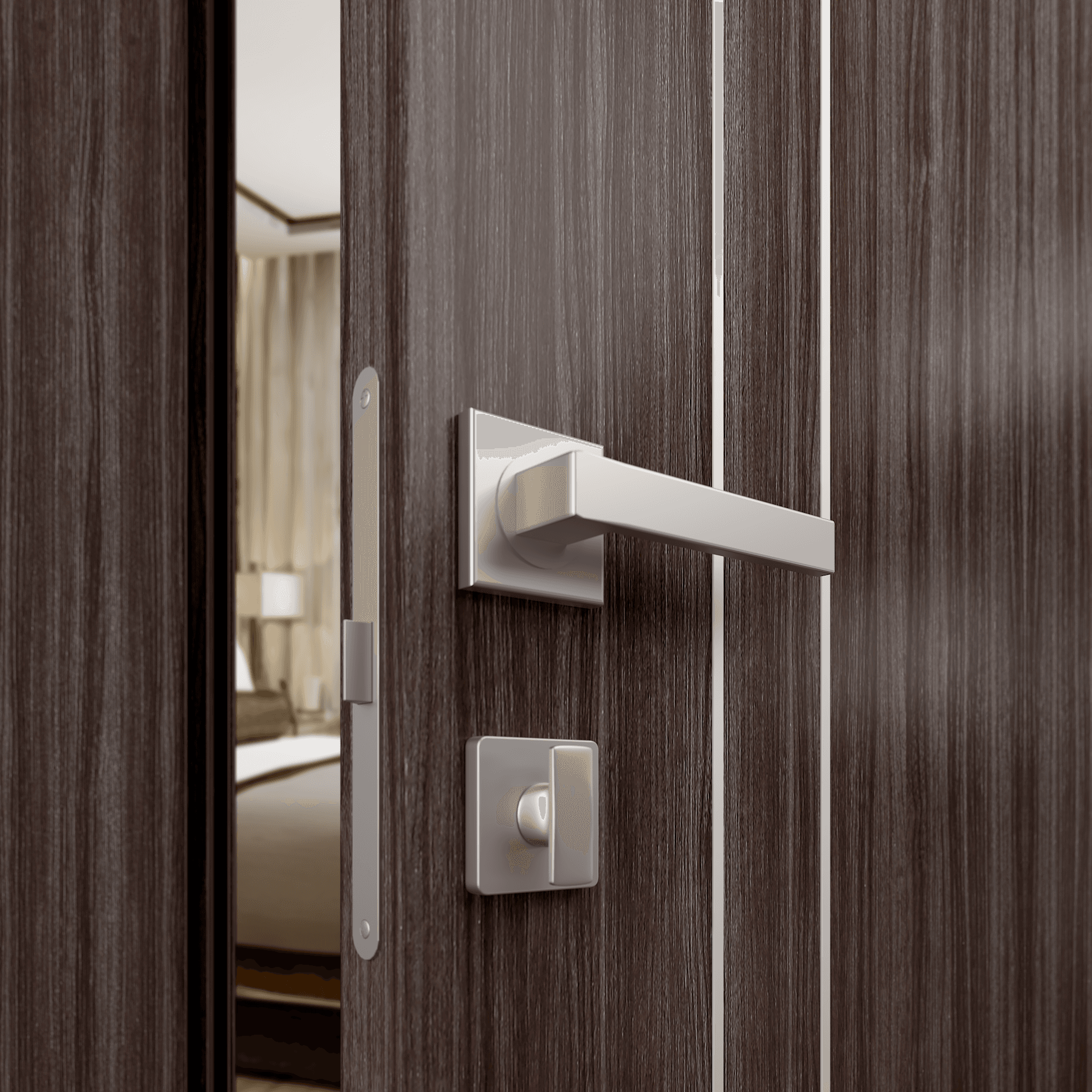 PALLADIO 2V GRAY OAK DOUBLE BELLDINNI MODERN INTERIOR DOOR - 3