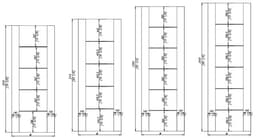 SMART PRO 4H BLACK POLAR WHITE DOUBLE BARN DOORS BELLDINNI MODERN INTERIOR DOOR - 5