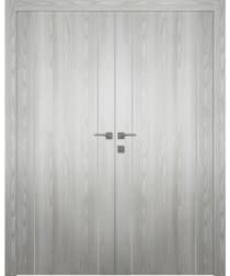 OPTIMA 2U RIBEIRA ASH DOUBLE BELLDINNI MODERN INTERIOR DOOR - 1