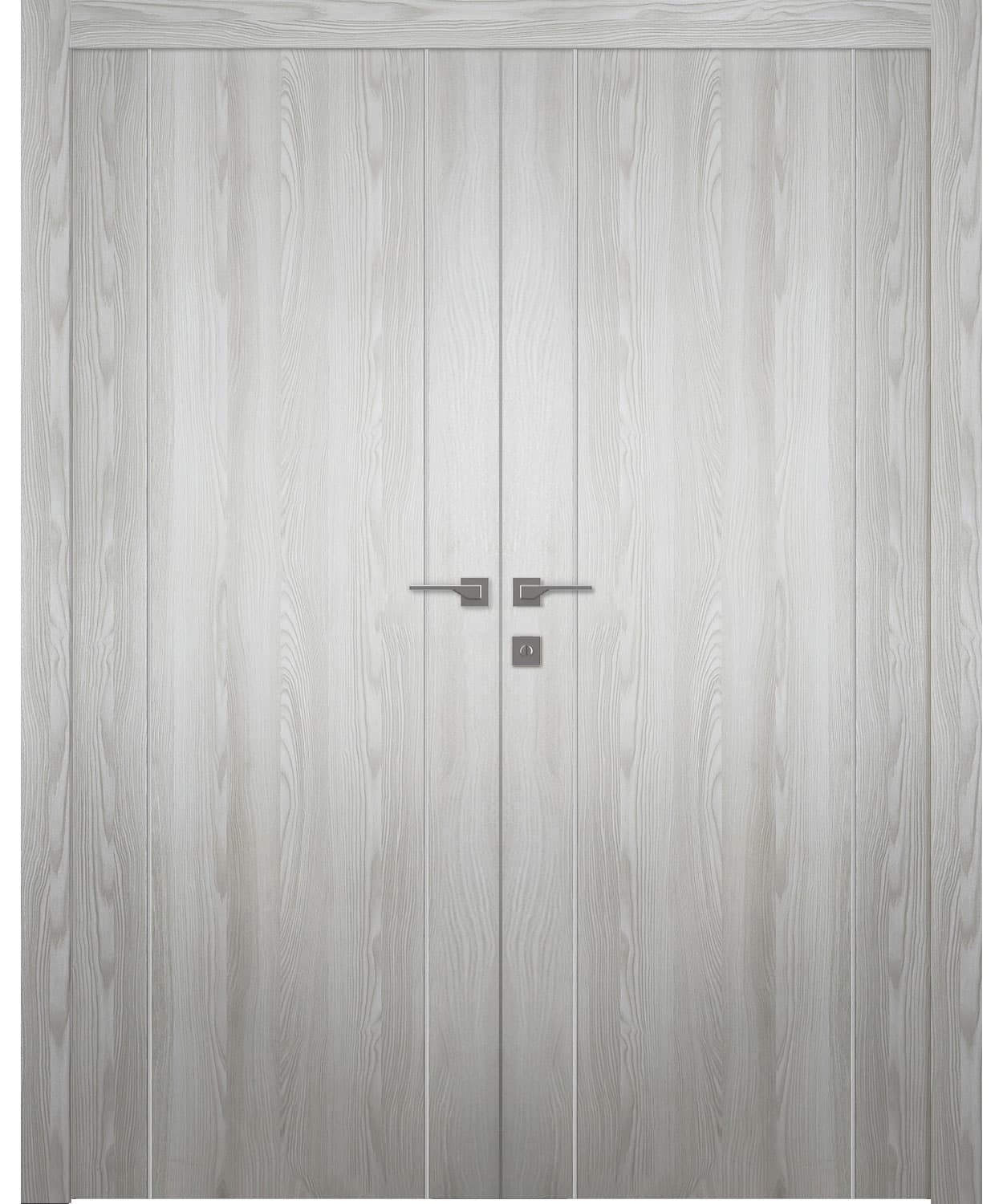 OPTIMA 2U RIBEIRA ASH DOUBLE BELLDINNI MODERN INTERIOR DOOR - 1
