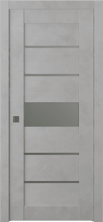 AVON 07-06 VETRO LIGHT URBAN POCKET BELLDINNI MODERN INTERIOR DOOR - 1